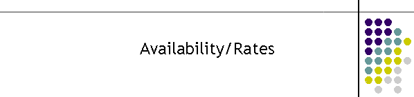 Availability/Rates